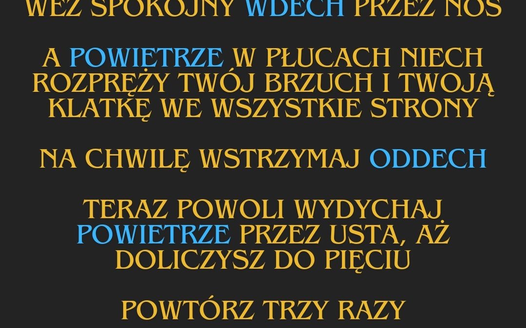 Uzdrawianie to proces